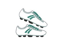Stickdatei - Fußballschuhe